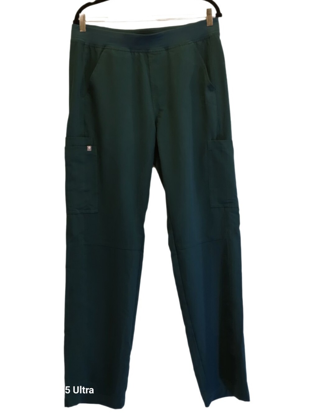 FIGS T2001 Axim Cargo Scrub Pants Hunter Green Mens LG